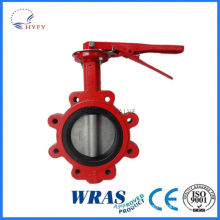 China new product pvc wafer butterfly valve